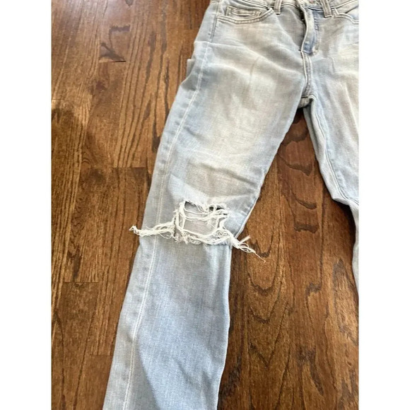 L'AGENCE High Line High Rise Skinny Distressed Classic Vintage Jeans 26 1347 - Picture 5 of 14